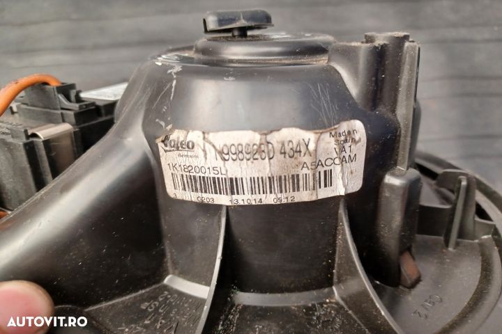 Ventilator aeroterma 1K1820015L 1K1820015L Audi Q3 8U [2011 - 2014] C - 5