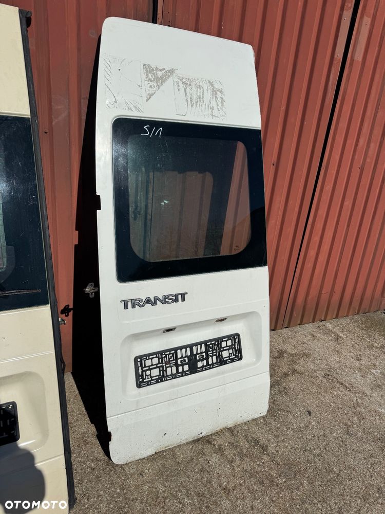 Ford transit 06-14 drzwi tylne mk 6 mk 7  skrzydła z szybą bez blaszaki niskie średnie wysokie - 4