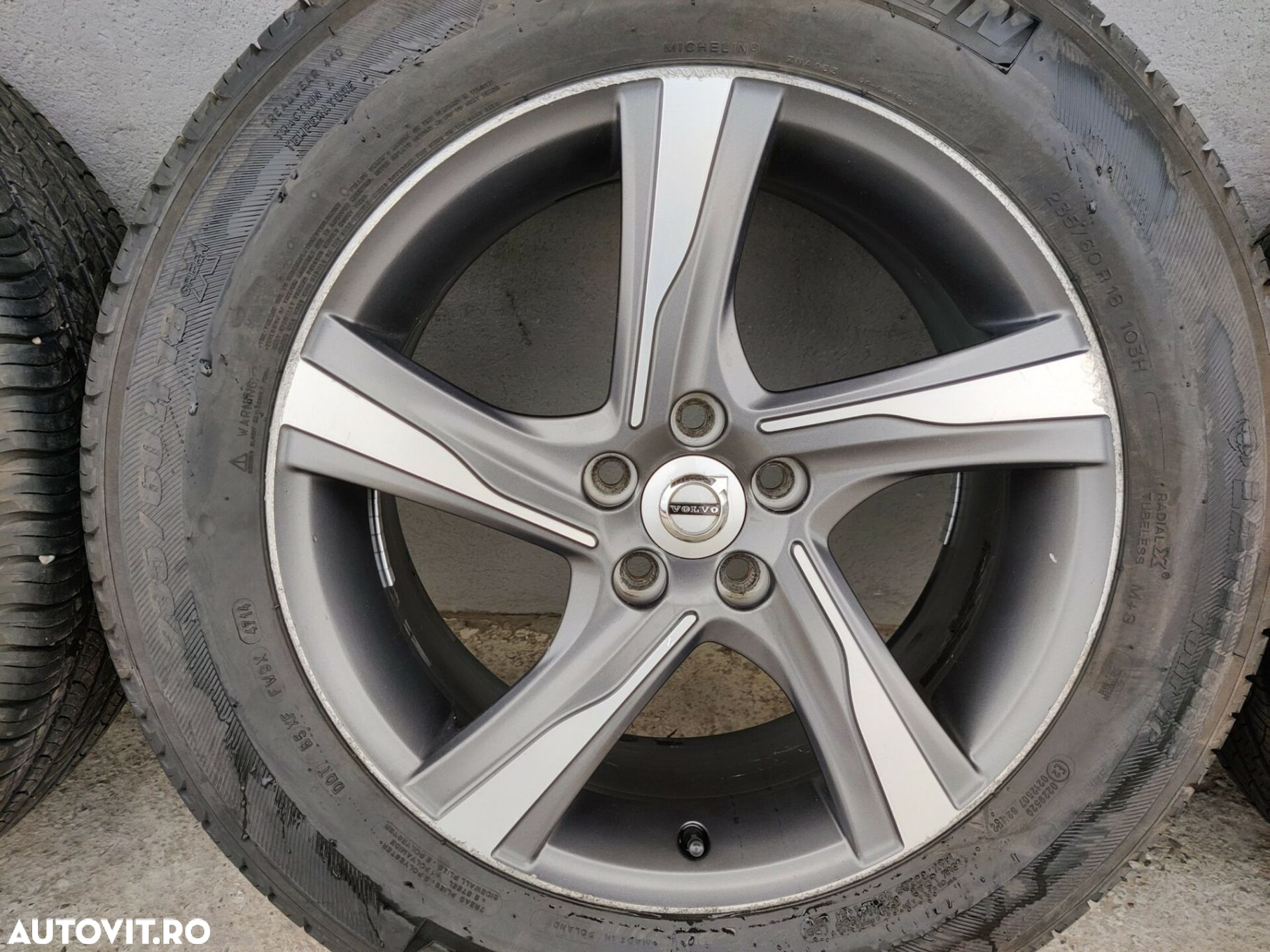 Jante IXION 1 18 5x108 Volvo XC60 XC70 S60 V60 S80 V70 S40 V40 V50 C30 C70 Michelin 31362188 - 6