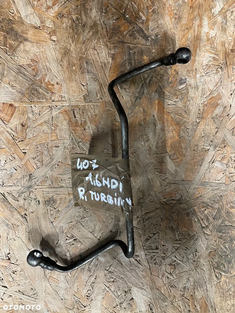 PRZEWOD RURA SMAROWANIA TURBINY PEUGEOT 407 HDI - 1