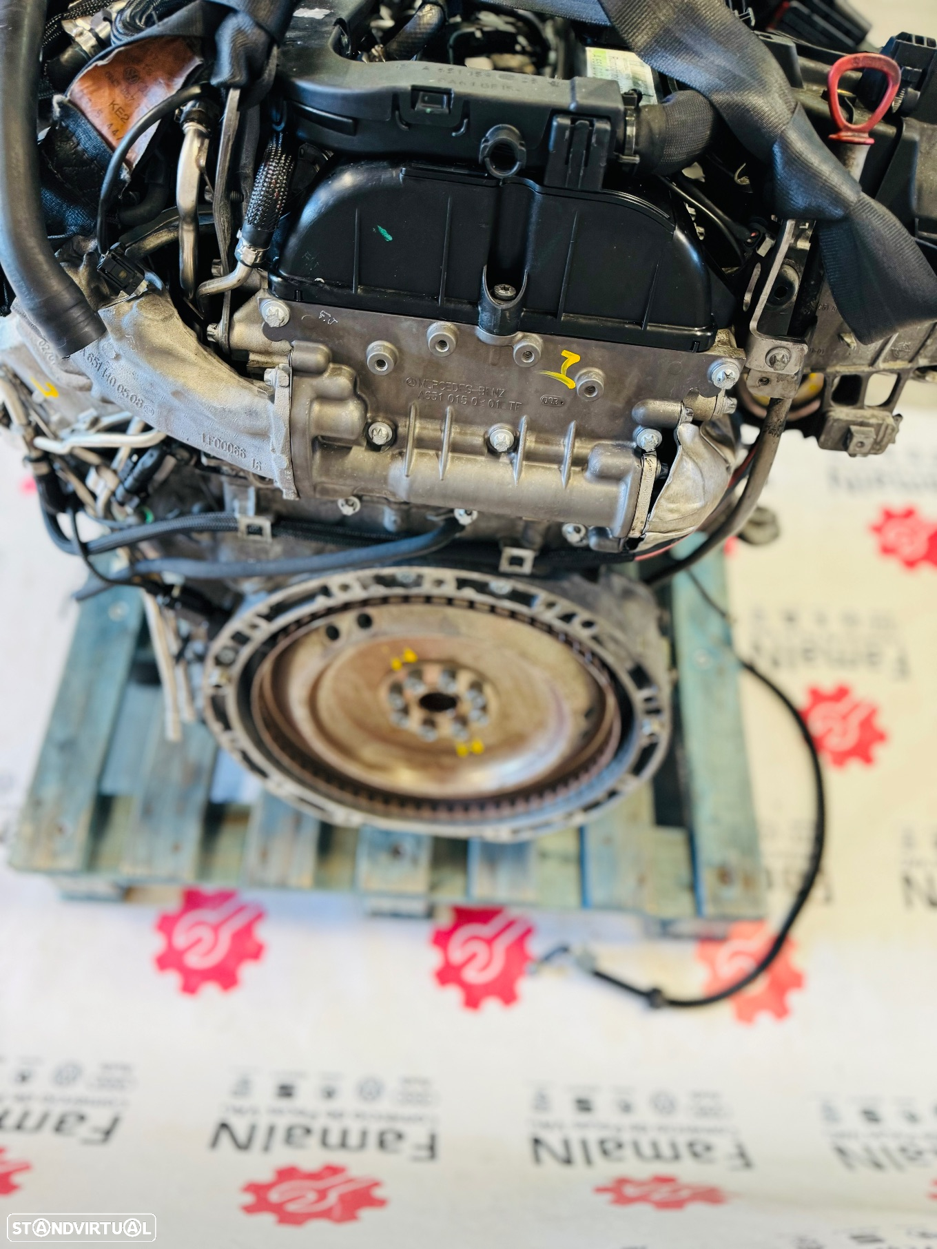 Motor Mercedes Classe C 2.2CDi W204 / 651.911 - 8