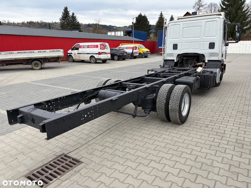 Iveco Eurocargo 100e18 rama do zabudowy 6,4m  poduszka klima - 8