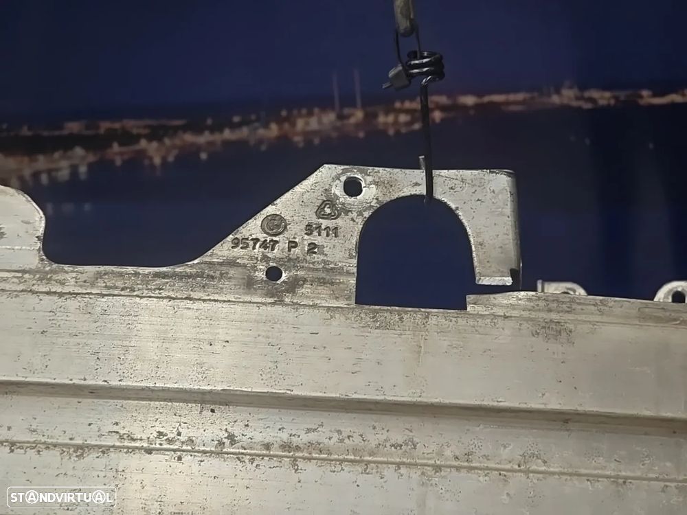 Barra de parachoque reforço frente originais para bmw 7 série e65 e66  2001+ - 9