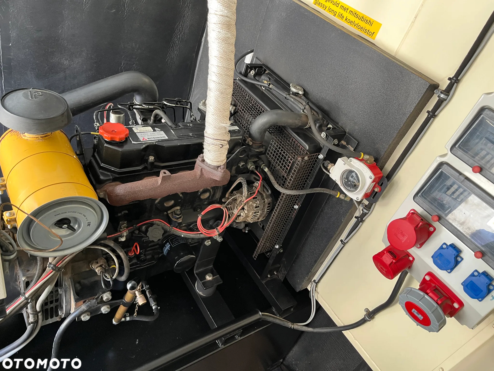 Agregat Prądotwórczy DE WIT MITSUBISHI Silent Cont. 85E 20 kVA 400V 1500 rpm 22763 netto - 14