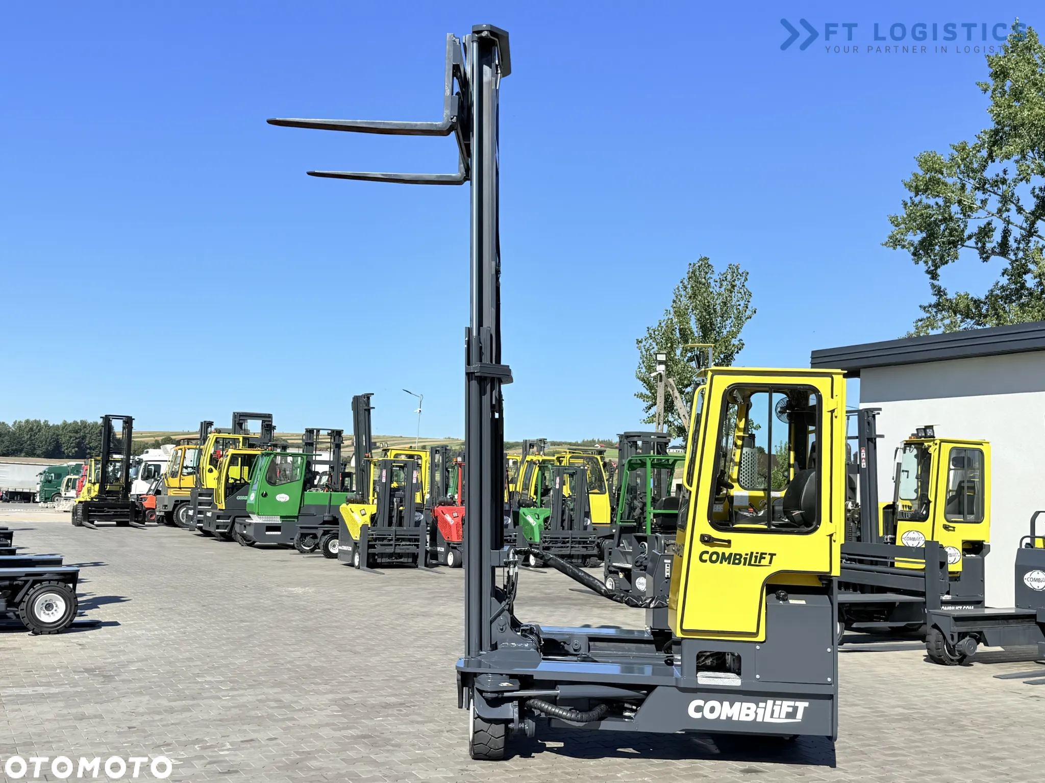 Combilift WÓZEK CZTEROKIERUNKOWY - WIELOKIERUNKOWY C4000 / DIESEL / DUPLEX 4100MM /JEDYNE 2888 MOTOGODZIN /  POZYCJONER WIDEŁ / PEŁNA KABINA - OGRZEWANIE / STAN IDEALNY / Szeroka oferta wózków czterokierunkowych i bocznych, dopasowanych do różnorodnych potrzeb i zastosowań - 31