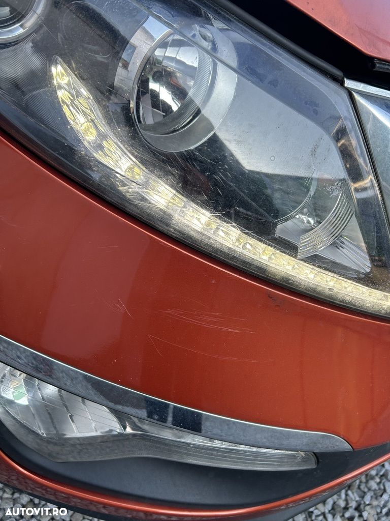 Bara fata Kia Sportage III 2010 - 2016 PORTOCALIU (1238) model fara spalatoare far - 6