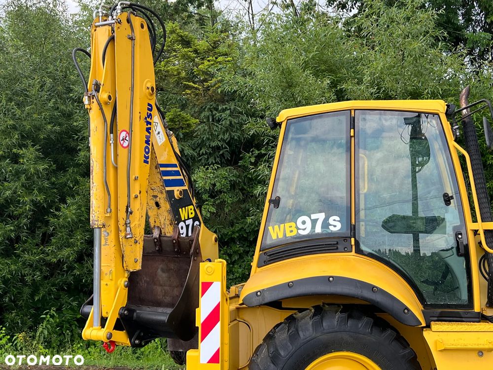 Komatsu * Koparko Ładowarka * Komatsu WB 97 S Utility * - 7
