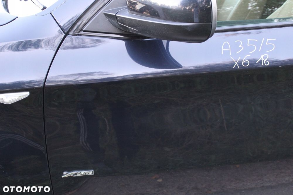 DRZWI PRZÓD LEWE BMW X6 E71 A35 MONACOBLAU - 2