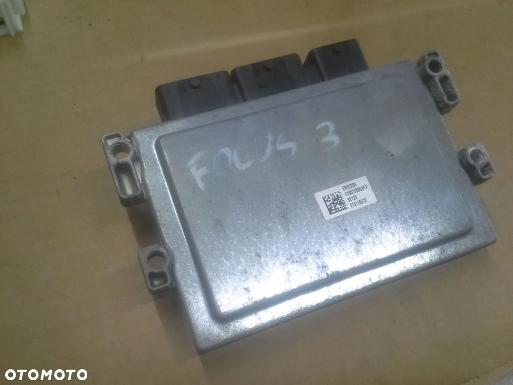 Ford Fokus MK3 1.6 Ti 105KM IQDA zestaw startowy komputer BV61-12A650-AC  S180127005 stacyjka 2 klucze immo i inne EU - 5