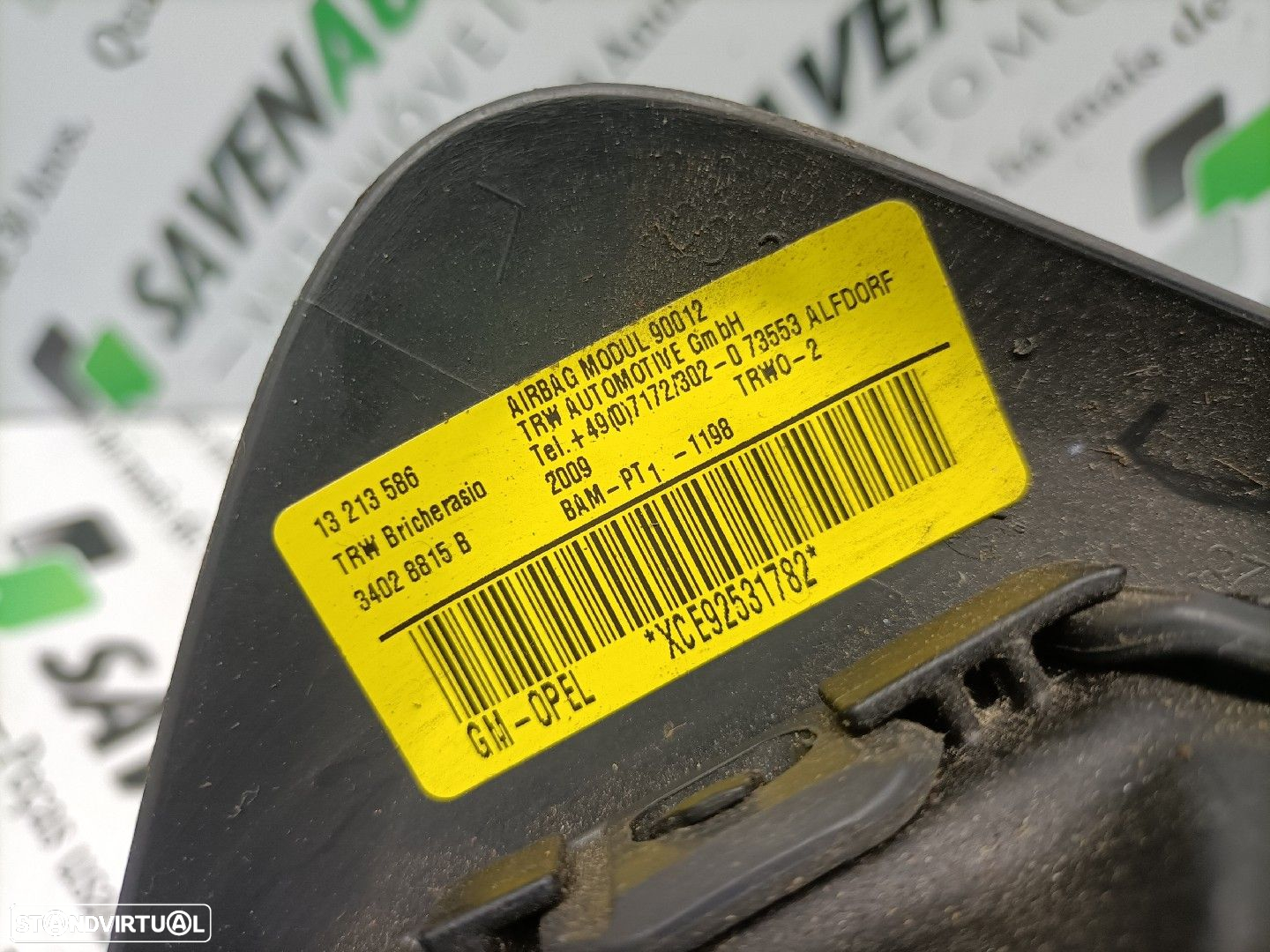 Airbag Banco  Opel Corsa D (S07) - 4