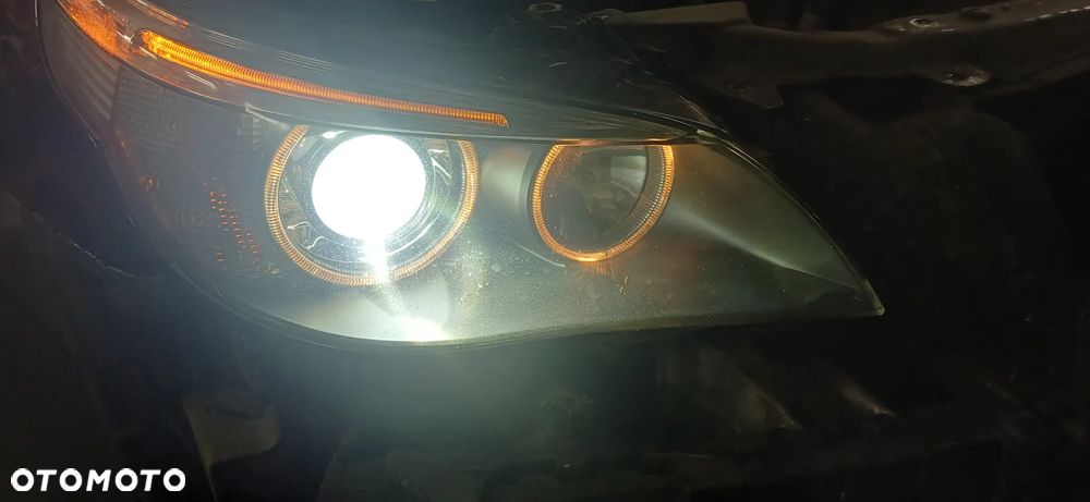 LAMPY XENON DS2 DYNAMIC BMW E60 E61 PRZEDLIFT SKRĘTNE PRAWA LEWA - 7