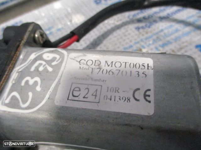 Motor Elevador Vidro Motelev2379 CITROEN BERLINGO 1 FOURGON M59 FASE 2 2008 1.6HDI 75CV 3P BRANCO FE - 4