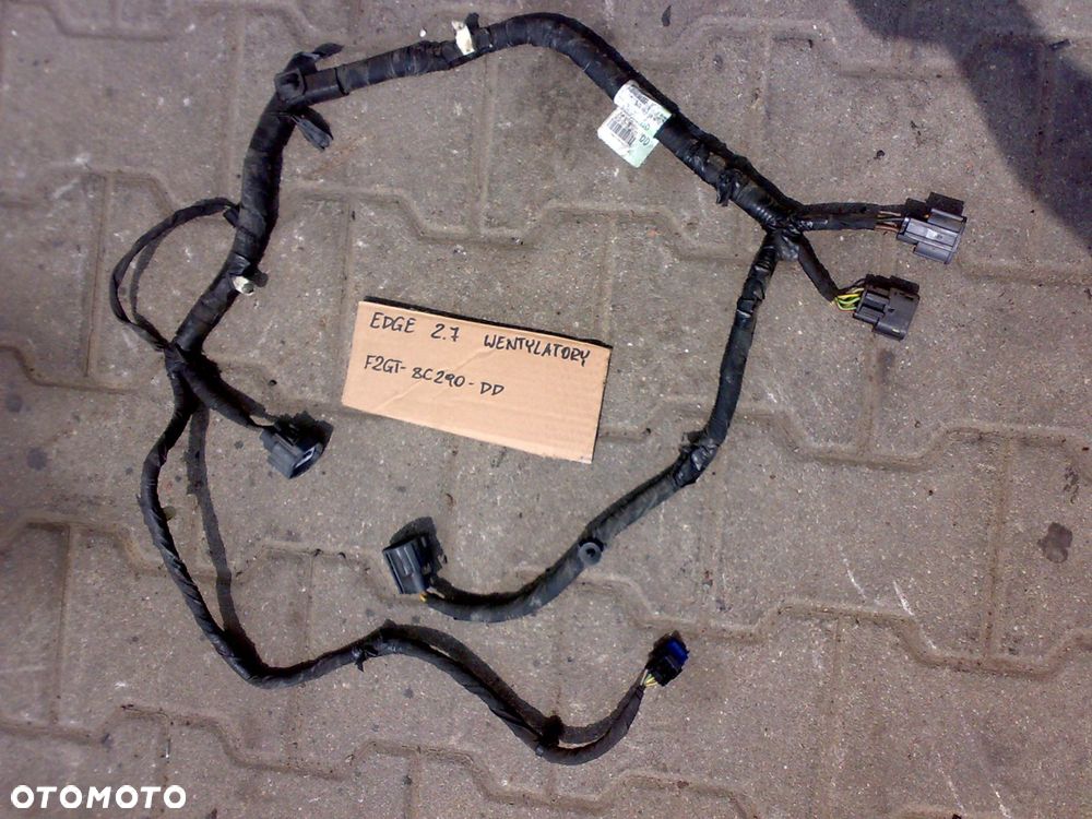 ford edge mk2 15-18 wiązka instalacja przednia pasa wentylatory 2.7v6 - 1