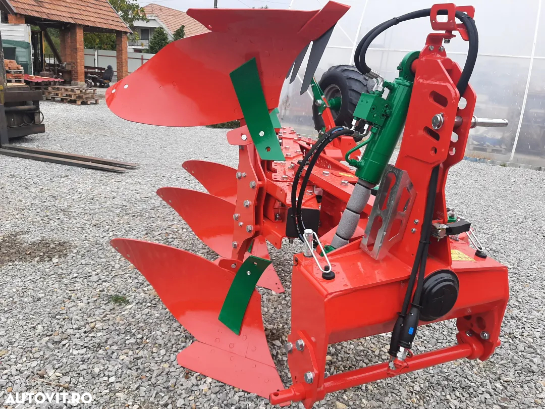 Agro-Masz Plug reversibil PO3+, cadru 140x140 cm, distanta 100 cm - 6