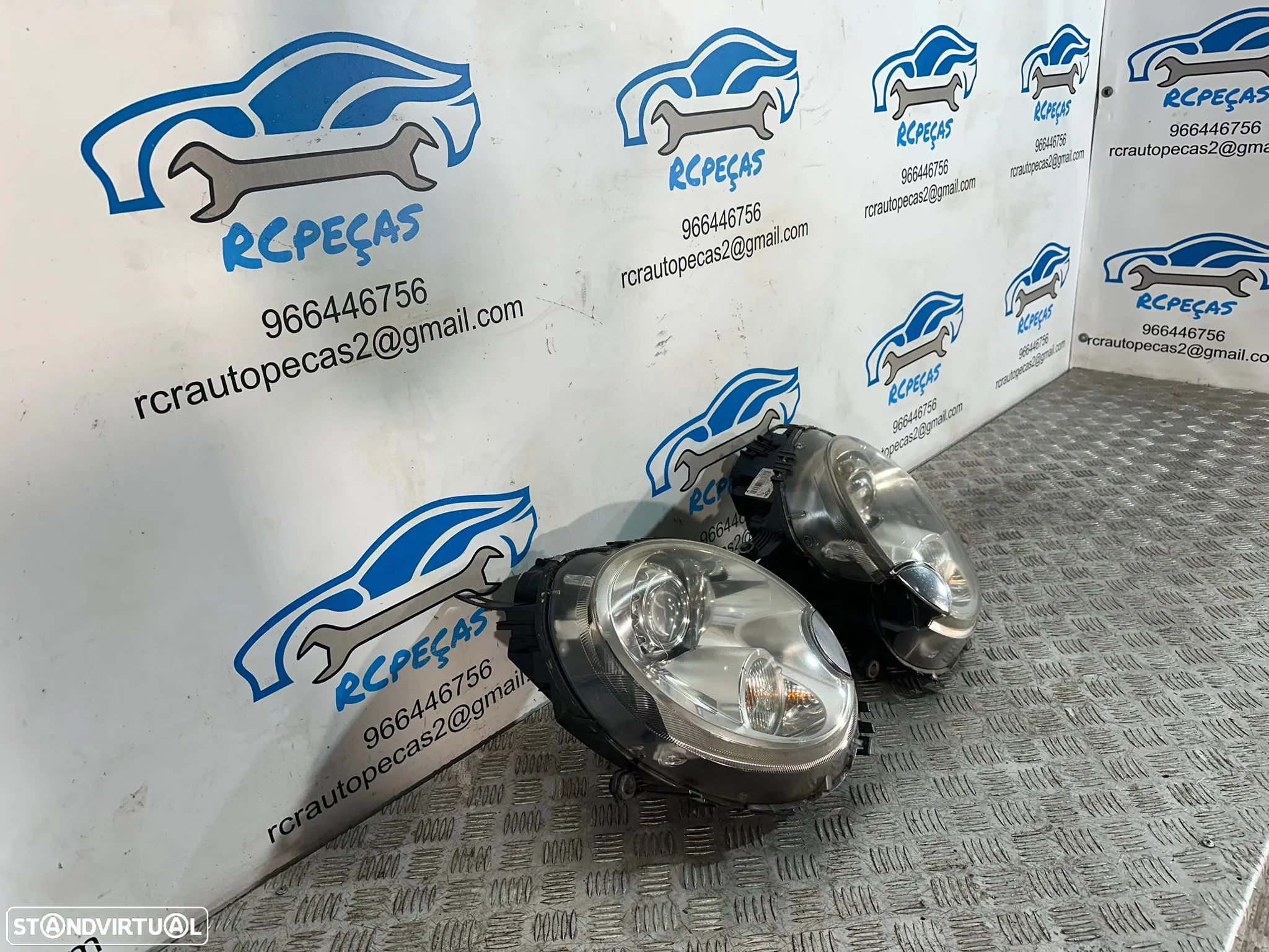 .Farois Oticas Xenon Originais Mini Cooper One R55 Clubman R56 R57 Cabrio R58 Coupe R59 Roadster 0301225673 0301225674 - 3