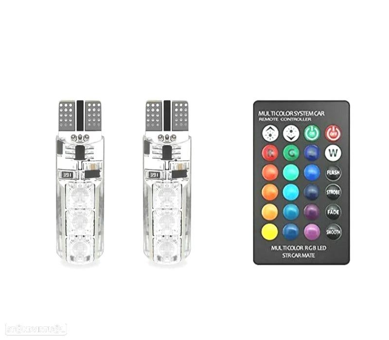SISTEMA DE LED MULTICOLOR + CONTROLE REMOTO - 1