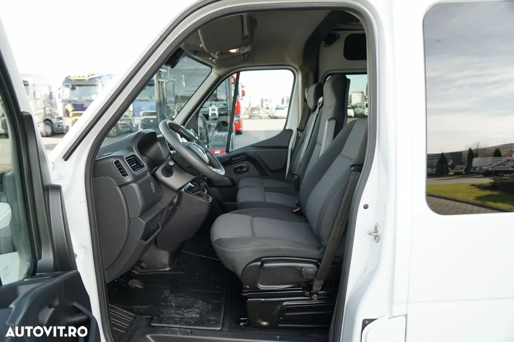 Renault MASTER / TABLĂ / FUGOANĂ / CABINĂ MIXĂ 7 LOCURI / CAROSERIE / RAFTURI - 23