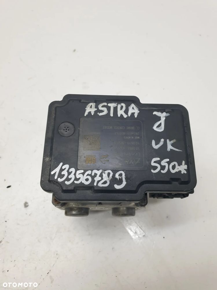 POMPA ABS OPEL ASTRA J 13356789 - 1