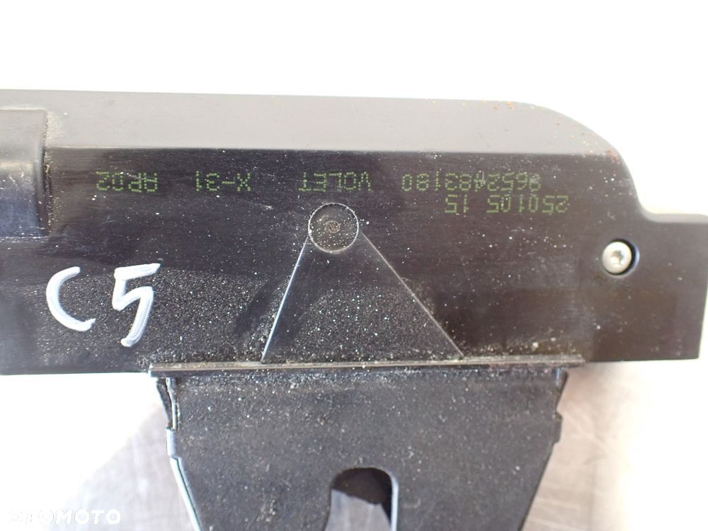 ZAMEK KLAPY BAGAŻNIKA CITROEN C5 LIFT 1.7 9652483180 - 8