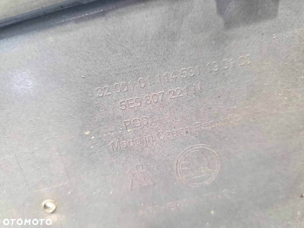 SKODA OCTAVIA 3 III LIFT 16- 5E0 ZDERZAK PRZEDNI PRZÓD NA SPRYSKI , BEZ PDC + KOMPLET KRATEK , NR 5E0807221N , NR AUKCJI NZ1677 - 38