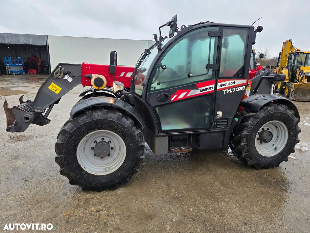 Massey Ferguson MF TH70.38 incarcator telescopic frontal tip manitou merlo dieci jcb faresin bobcat - 2