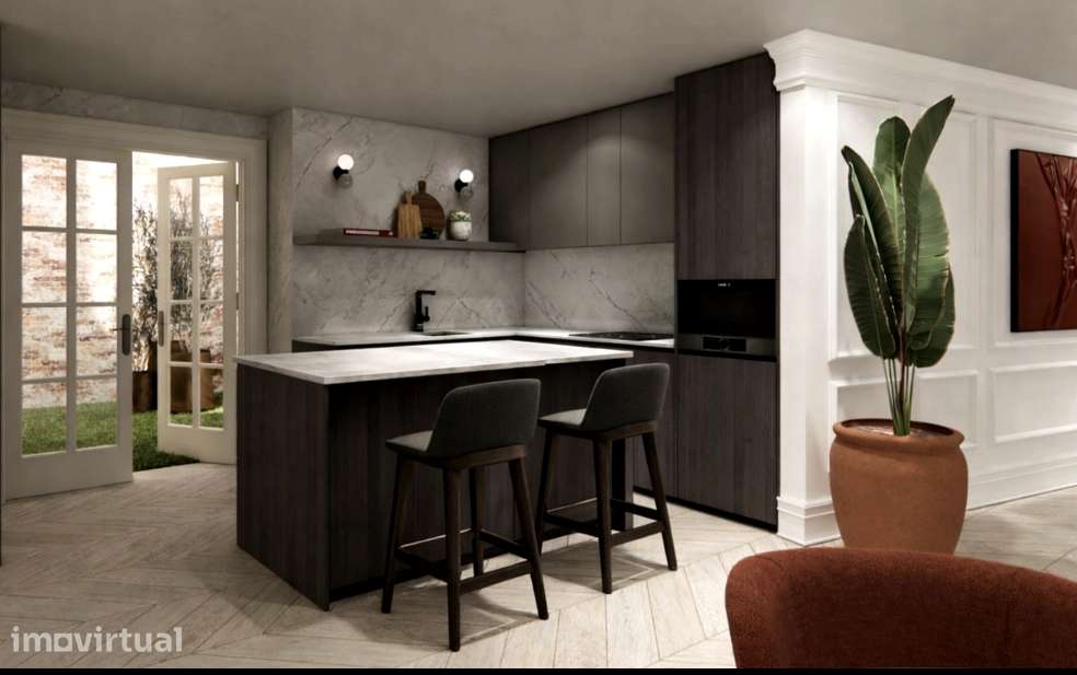 T3 Duplex com Vista Mar na Foz do Douro - Grande imagem: 4/11