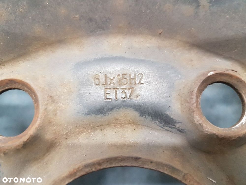 VW AUDI SKODA SEAT FELGA STALOWA 5X112 R15 ET37 6J - 2