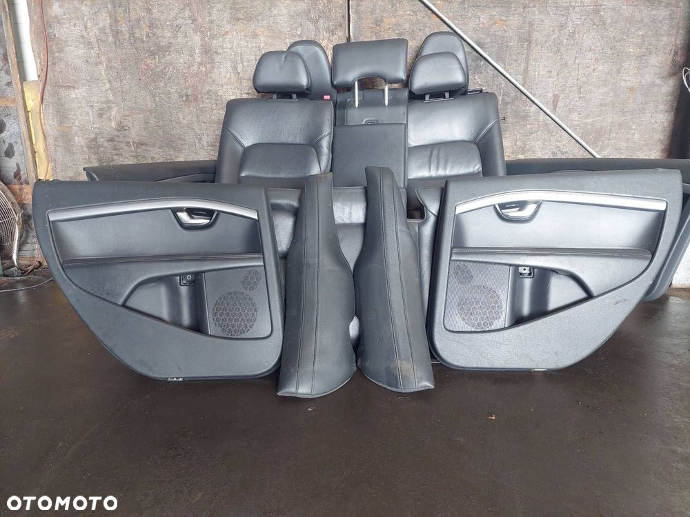 FOTELE KOMPLET LEWY PRAWY KANAPA TYŁ + BOCZKI VOLVO V70 III LIFT SKÓRA - 11
