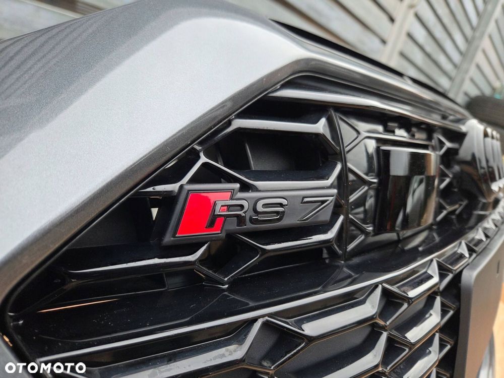 audi rs7 c8 4k lz7s przód kompletny zderzak carbon nightvision lampy laser - 8