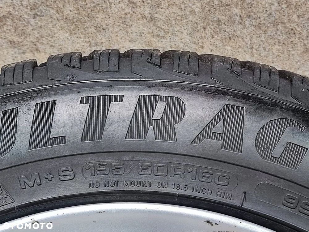Koło Skoda Octavia z Opona Zimowa 195/60 R16 - 6