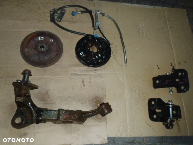 bęben bębny osłona tarcza kotwiczna cylinderek piasta łożysko czop tylne zawieszenie fabia polo ibiza passat b5 jak nowe oryginaał - 15