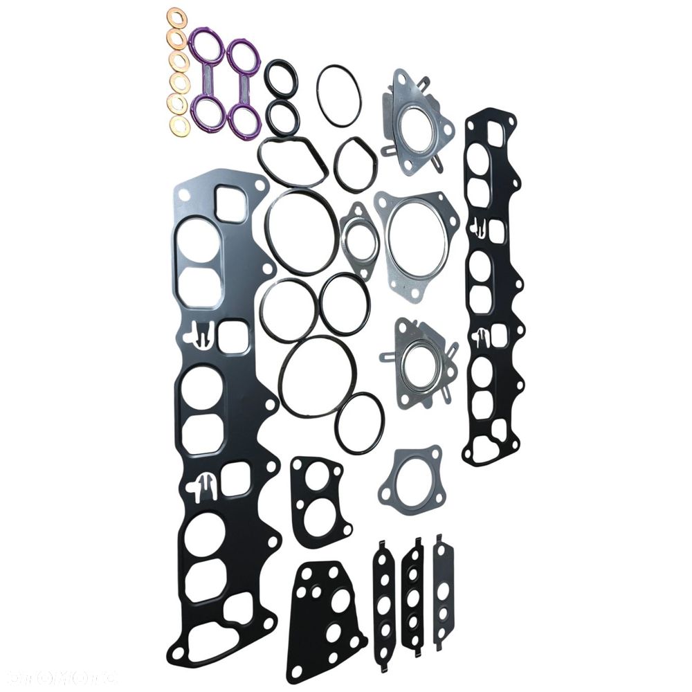 USZCZELKI CHŁODNICZKI OLEJU MERCEDES 3.0 V6 OM642 6421423280 - 2