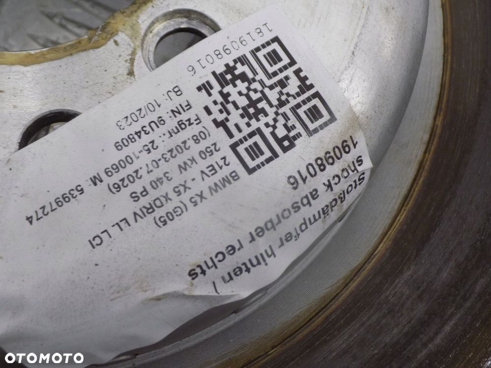 BMW G20 G05 G07 G06 TARCZE HAMULCOWE KLOCKI TYŁ 6880079 - 6