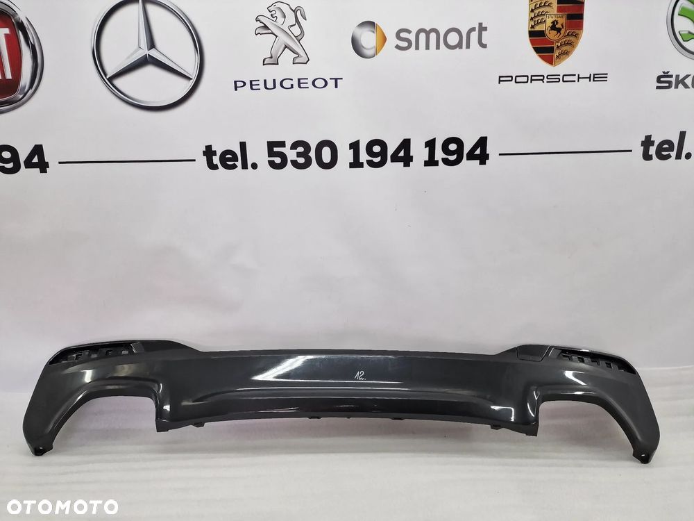 BMW G30 / G31 M-PAKIET 16- DYFUZOR / SPOJLER ZDERZAKA TYLNEGO TYLNIEGO TYŁ , NR 21754011 , NR AUKCJI DT12 - 1