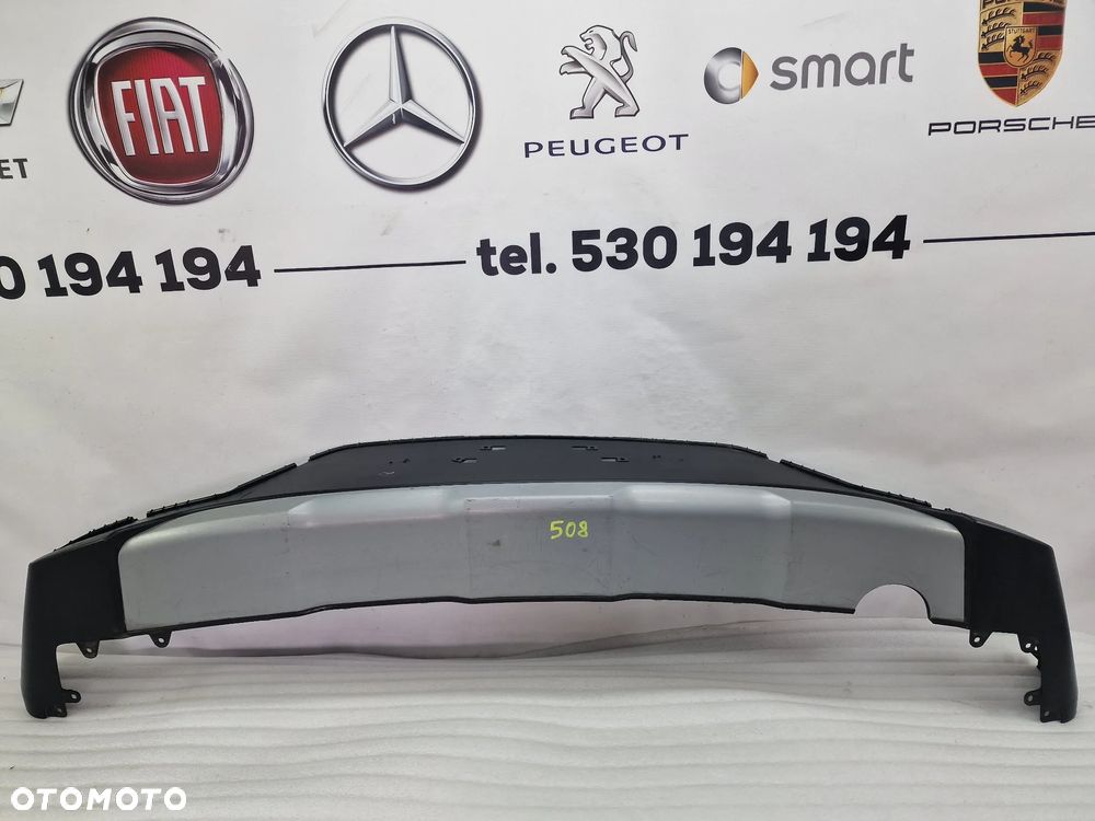 KIA NIRO LIFT 19- DYFUZOR / SPOJLER / DOKŁADKA ZDERZAKA TYLNEGO TYLNIEGO TYŁ , NR 86612-G5500 , NR AUKCJI DT508 - 1