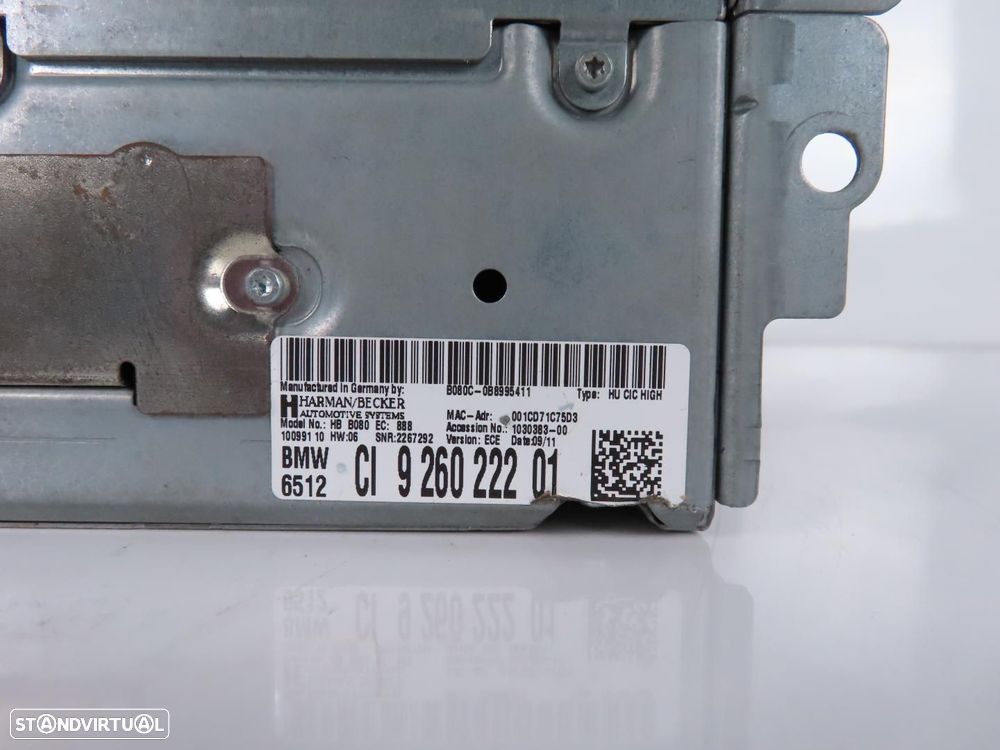 Sistema / Unidade de navegação Profissional CIC Usado / Original BMW 1 (F20)/BMW... - 3