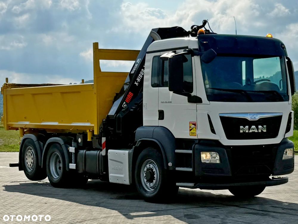 MAN TGS 26.400 *WYWROTKA 4,75m *HIAB X - HIDUO 188 E-3/PILOT *6x4 *STAN BDB - 4