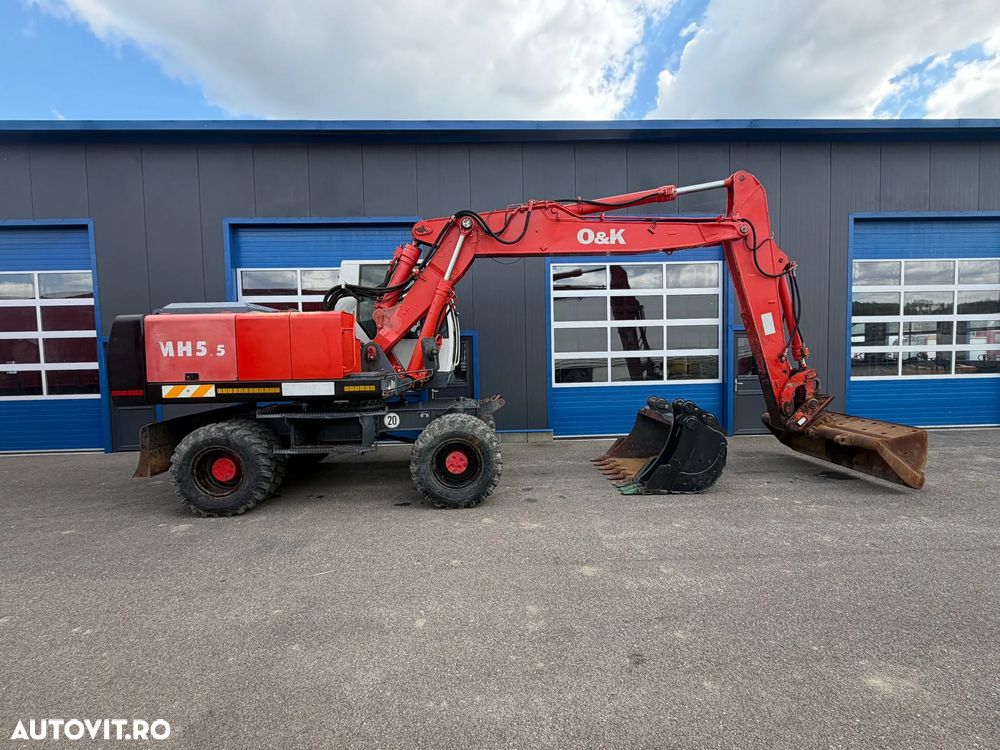 O & K Excavator pe roți O&K MH 5.5 – 20T - 9