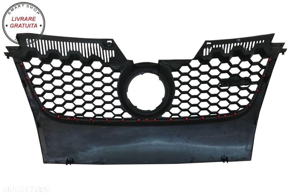 Grila Centrala Fara Emblema VW Golf 5 V (2003-2007) GTI Design- livrare gratuita - 4