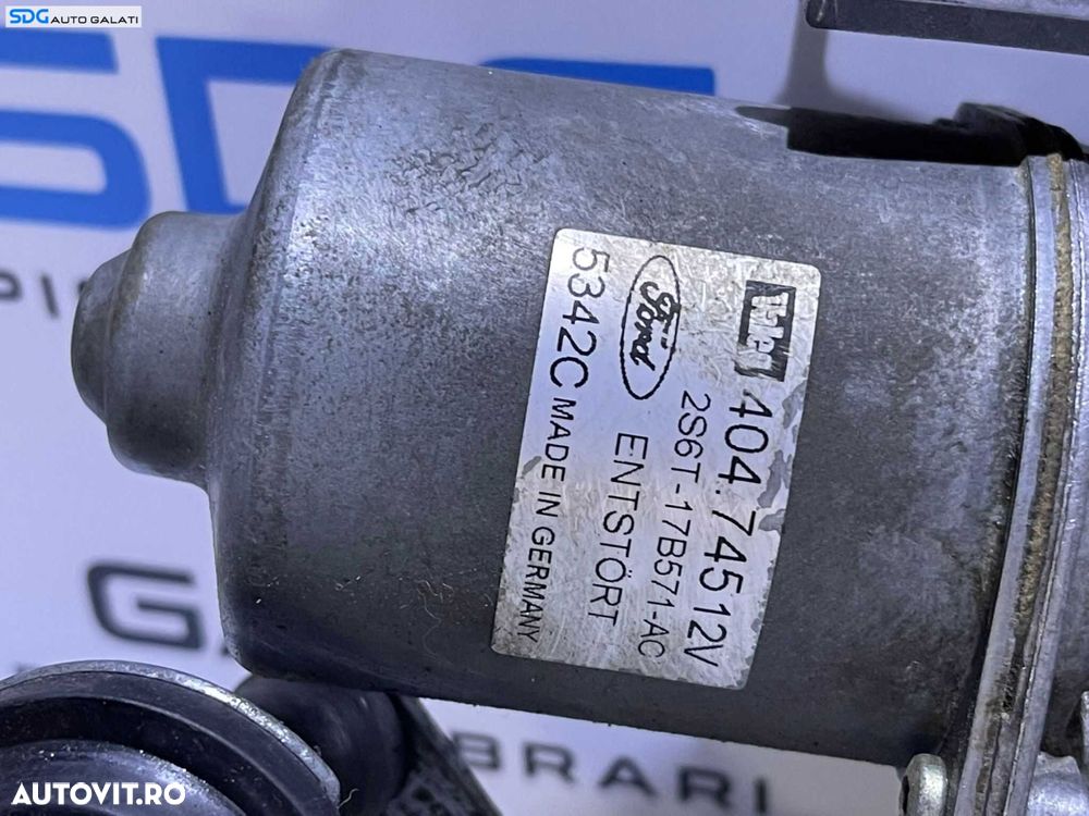 Ansamblu Brat Brate cu Motoras Stergator Stergatoare Parbriz Ford Fusion 2002 - 2012 Cod 2N11-17500-AE 2N1117500AE 2S6T-17B571-AC 2S6T17B571AC [A0359] - 3