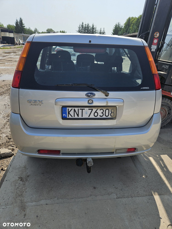 Subaru Justy lampa światło w zderzak prawe lewe