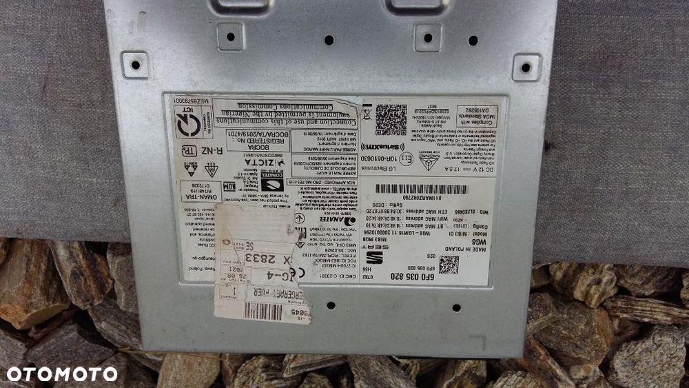 NAWIGACJA NAVI MULTIMEDIA CZYTNIK SEAT ARONA 17-22 6F0035820 - 3
