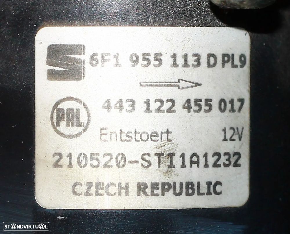 MOTOR LIMPA PARA-BRISAS SEAT IBIZA V - 4