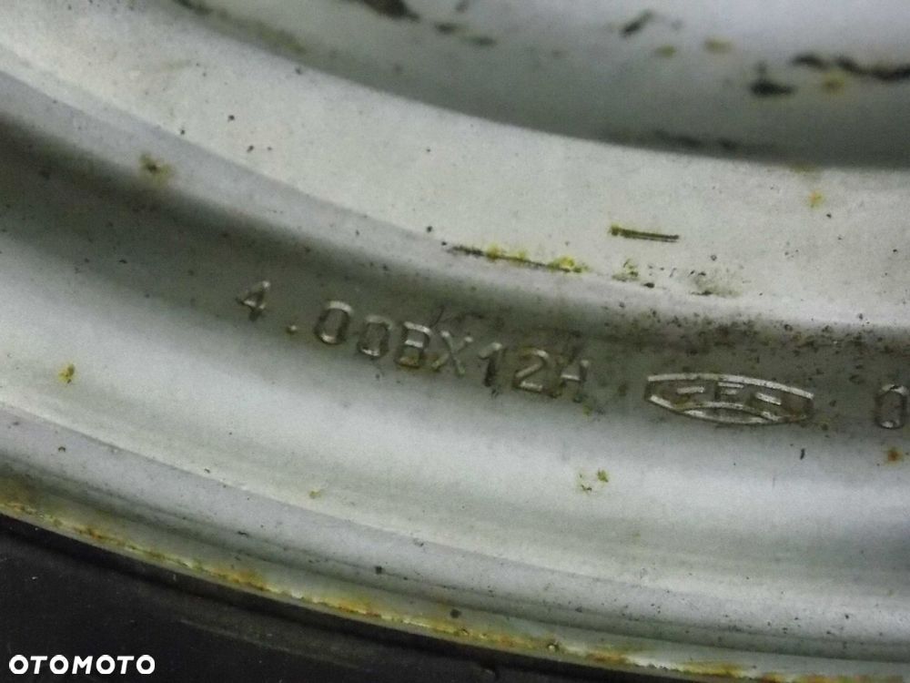 PIAGGIO PORTER DAIHATSU HIJET 96-16 KOLO FELGA STALOWA 4X110 4X12H 155R12C - 7