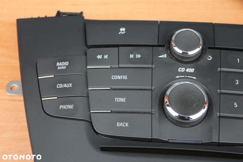 RADIO PANEL WYŚWIETLACZ OPEL INSIGNIA CD400 BLUETOOTH KOMPLETNE - 9