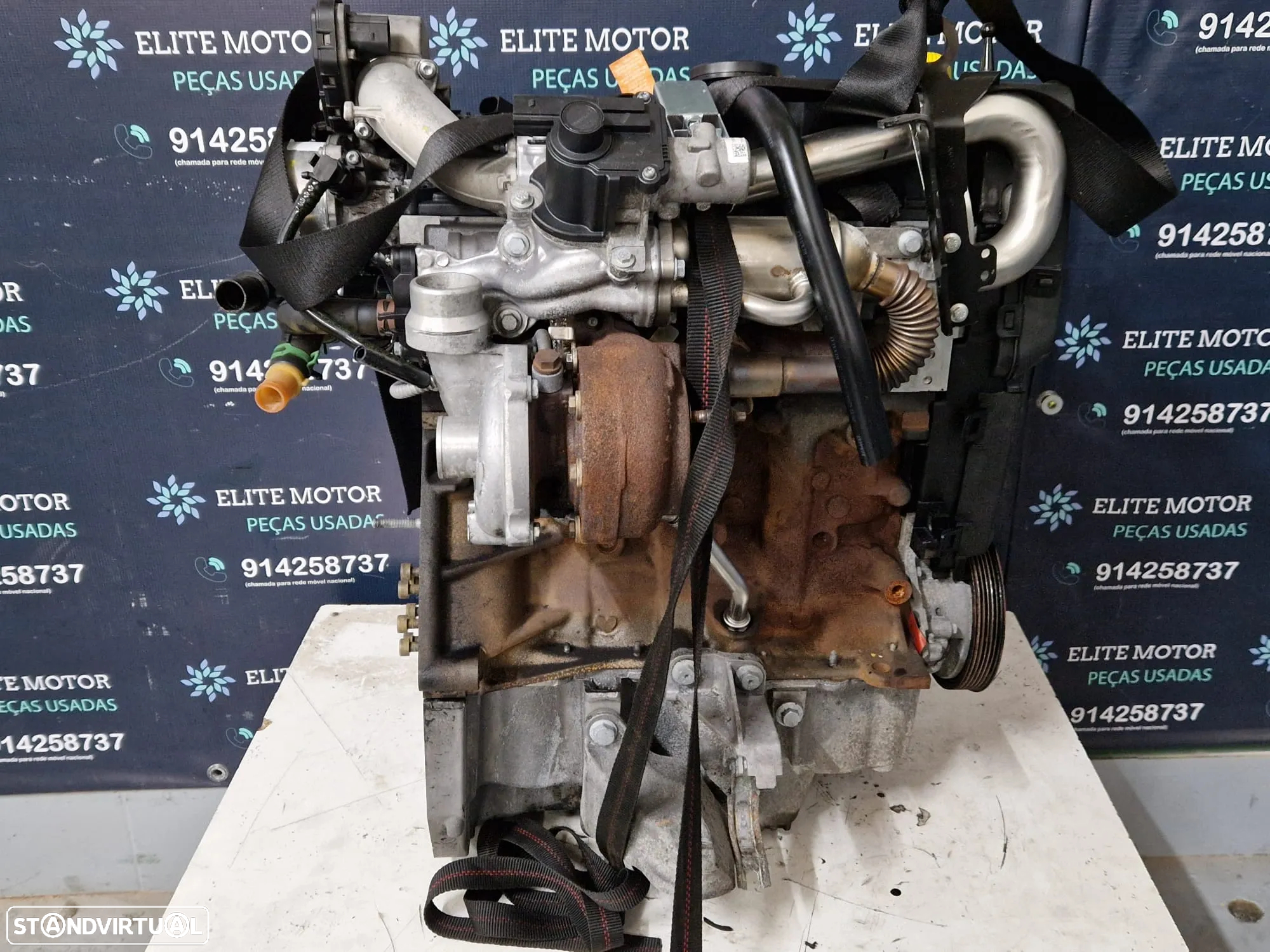 Motor usado K9K832 RENAULT MEGANE SCENIC III 1.5 DCI 105CV SIEMENS CONTINENTAL - 4
