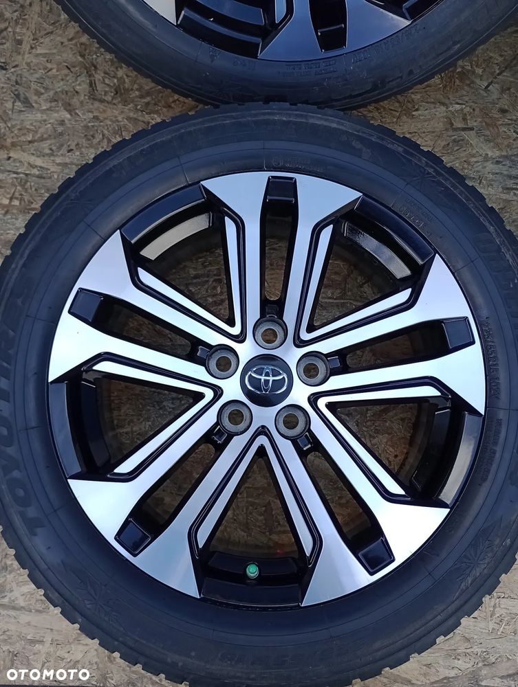 KOŁA ZIMOWE ALUMINIOWE TOYOTA C-HR 5x114 R18 7J ET35 NOWE OPONY TOYO OBSERVE 225/55 R18 102V - 6