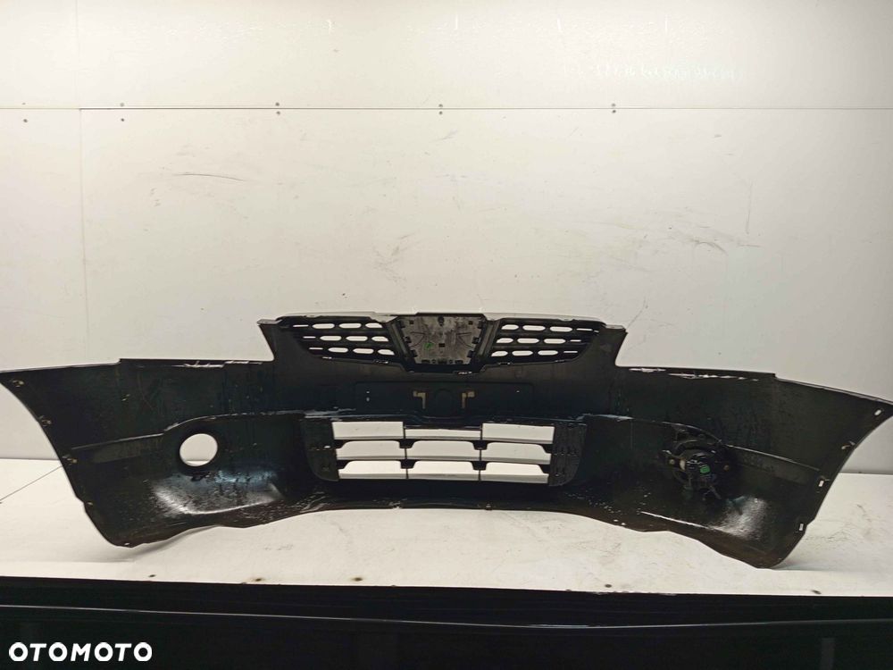 ^ ZDERZAK PRZÓD PRZEDNI NISSAN QASHQAI 1 I J10 Z11 Z11G CZARNY HALOGENY - 5
