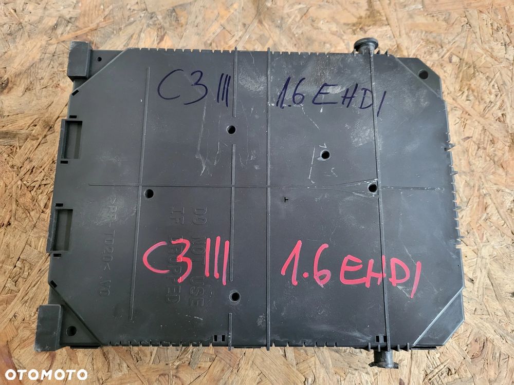 Moduł sterownik BSI Citroen C3 III 1.6 BLUEHDI - 2