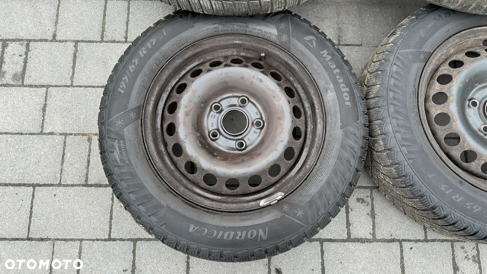 Koła r15 5x112 195/65 felgi stalowe stalówki seat skoda vw audi - 5